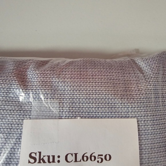 Talbots Womens Blazer 24W Blue White 2 Button Career Preppy Minimal Office - Picture 13 of 13